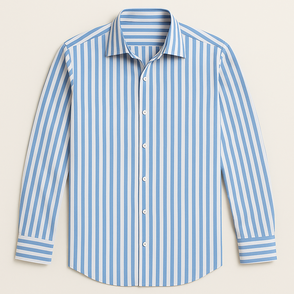 Men's Striped Dress Shirt - Brunello Style 3