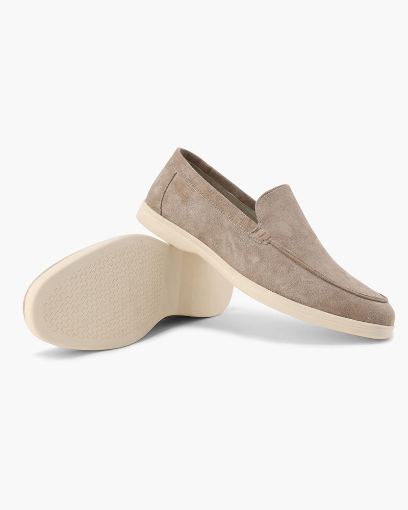 Men’s Suede Slip-On Loafers Casual Comfort Everyday Shoes 0