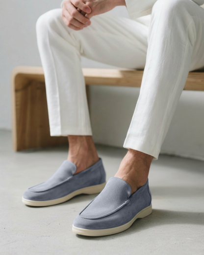 Men’s Suede Slip-On Loafers Casual Comfort Everyday Shoes 3
