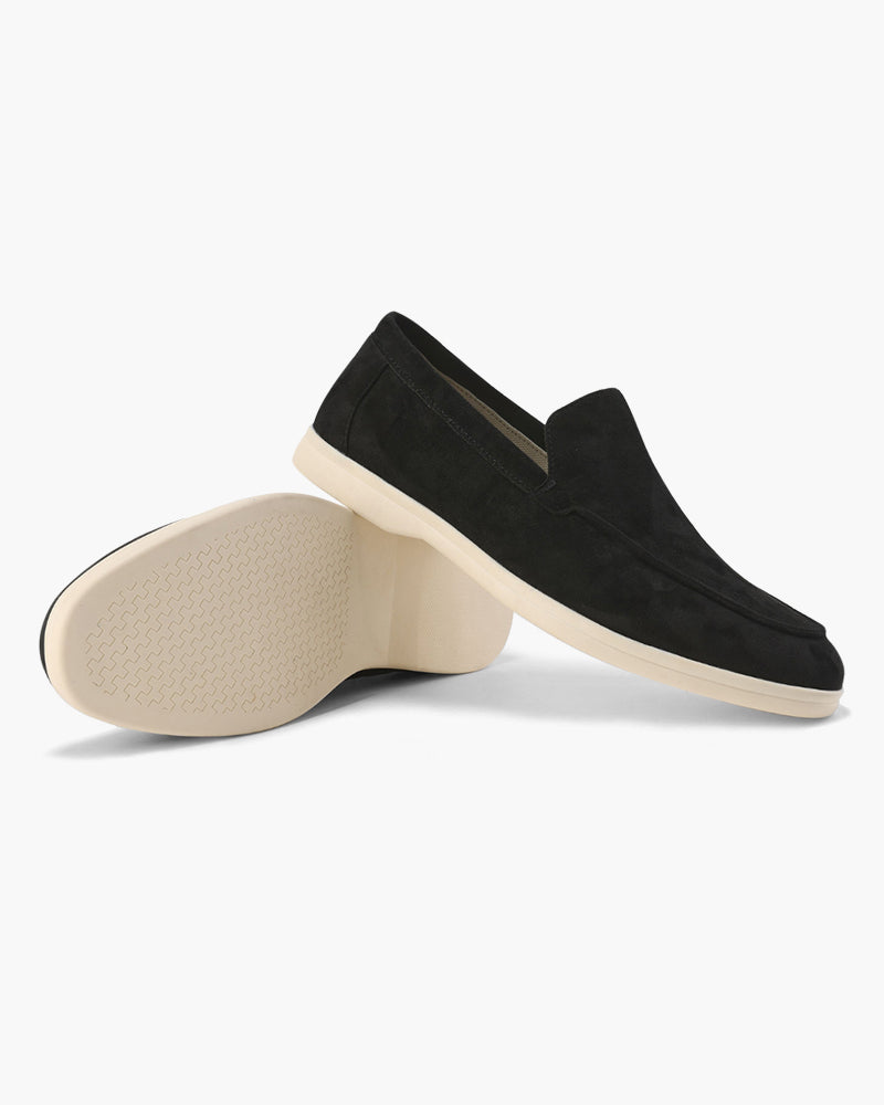 Men’s Suede Slip-On Loafers Casual Comfort Everyday Shoes 5
