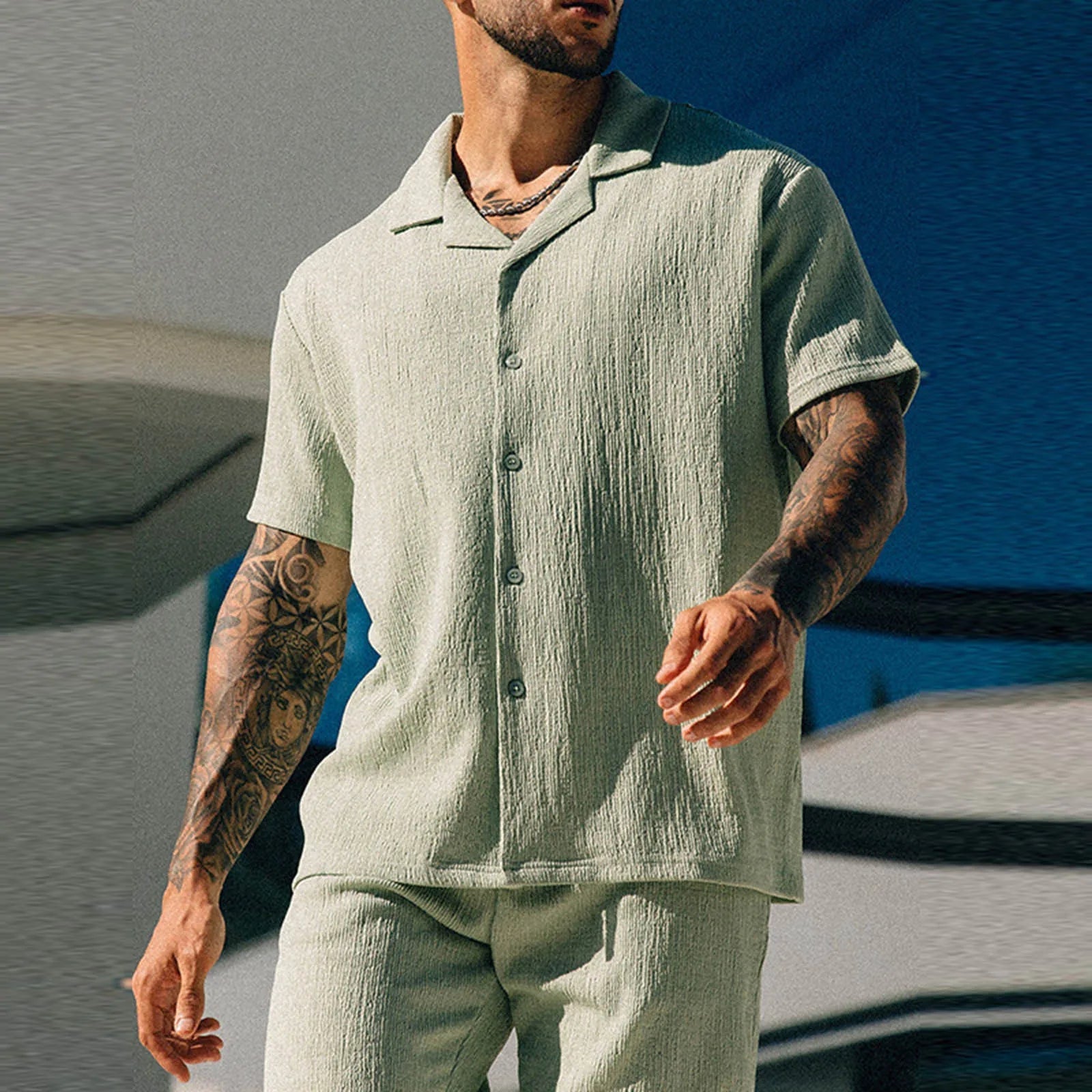 Men's Summer Breeze Two-Piece Outfit 0
