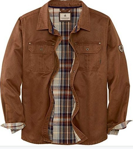 Men's Waxed Trucker Jacket | Water-Resistant & Classic Fit | All-Season Outerwear | Voxeya 0