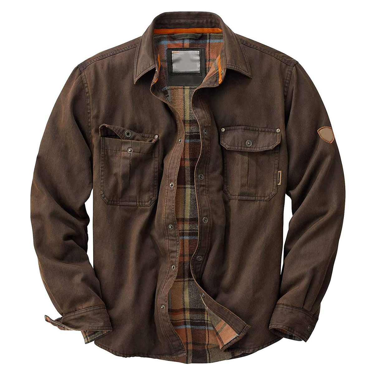 Men's Waxed Trucker Jacket | Water-Resistant & Classic Fit | All-Season Outerwear | Voxeya 2