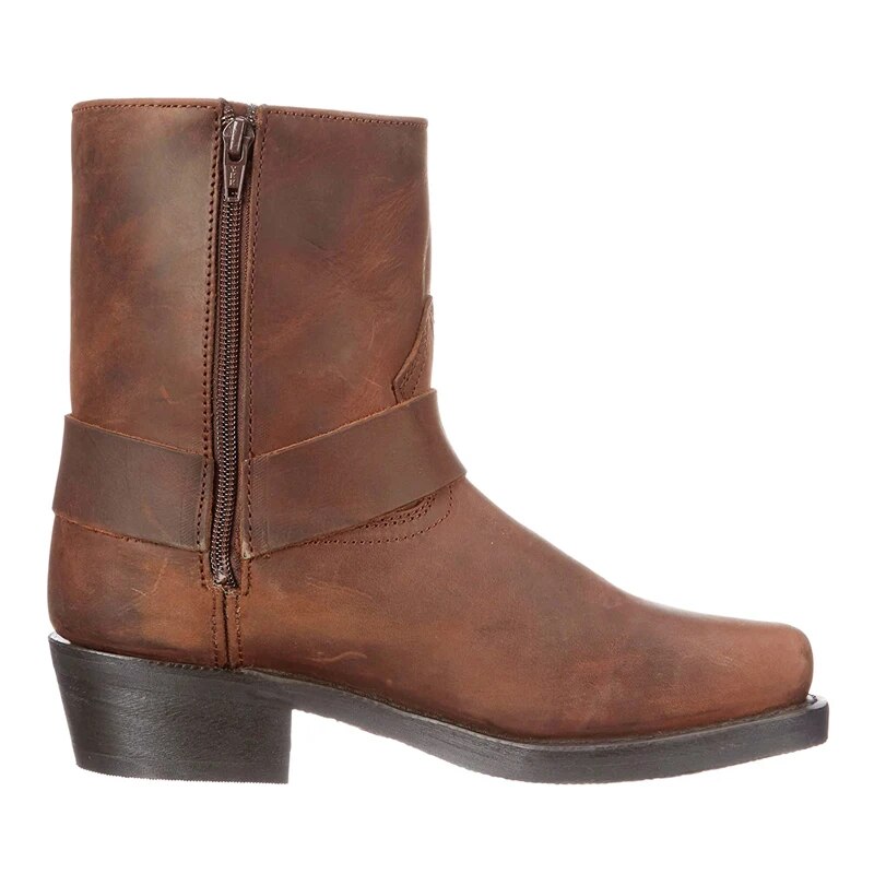 Men’s Western Leather Boots Stylish Durable Comfortable Everyday Adventure Wear 2