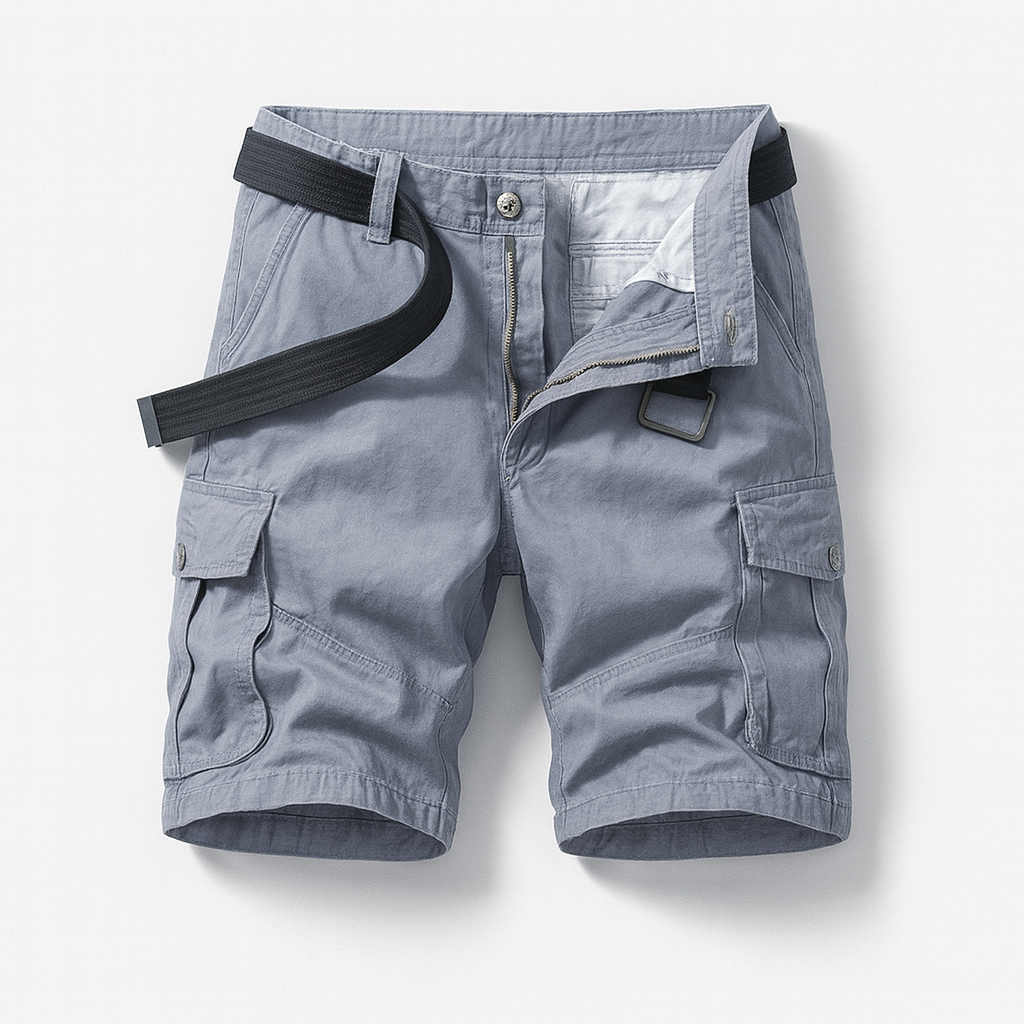 Men's cargo shorts with pockets 1