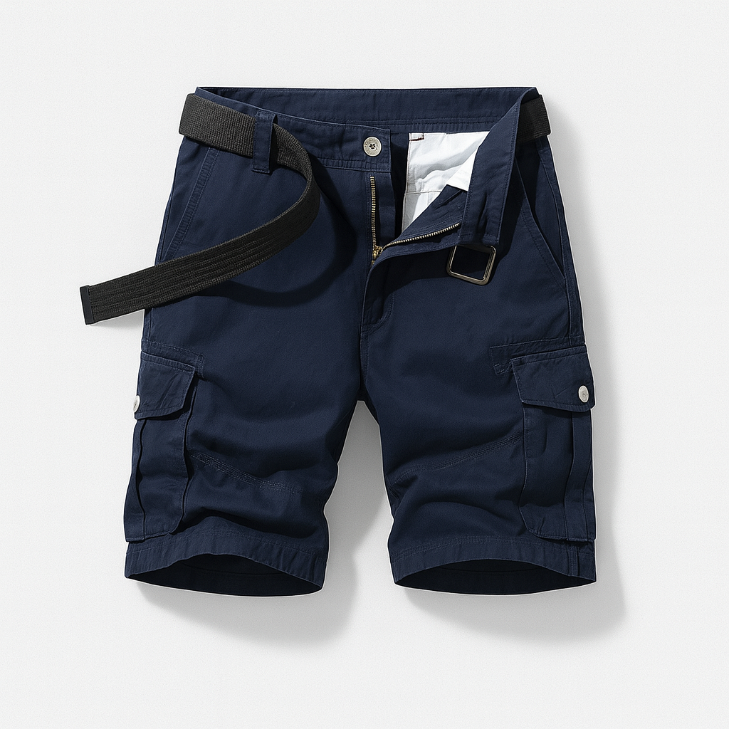 Men's cargo shorts with pockets 3