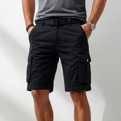 Men's cargo shorts with pockets 5