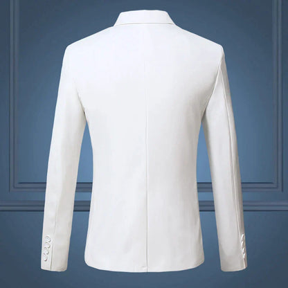 Men's Classic Blazer Jacket for Formal Events