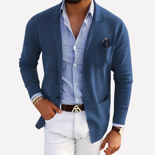 Men's Blazer | Notch Lapel & Chest Pocket