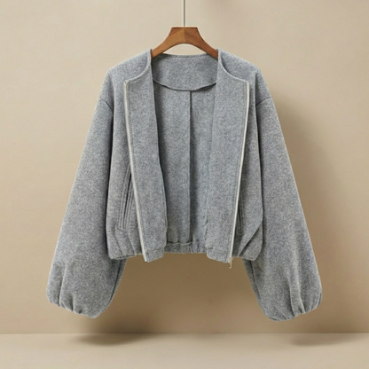 Men's Bomber Jacket | Oversized Fit & Balloon Sleeves