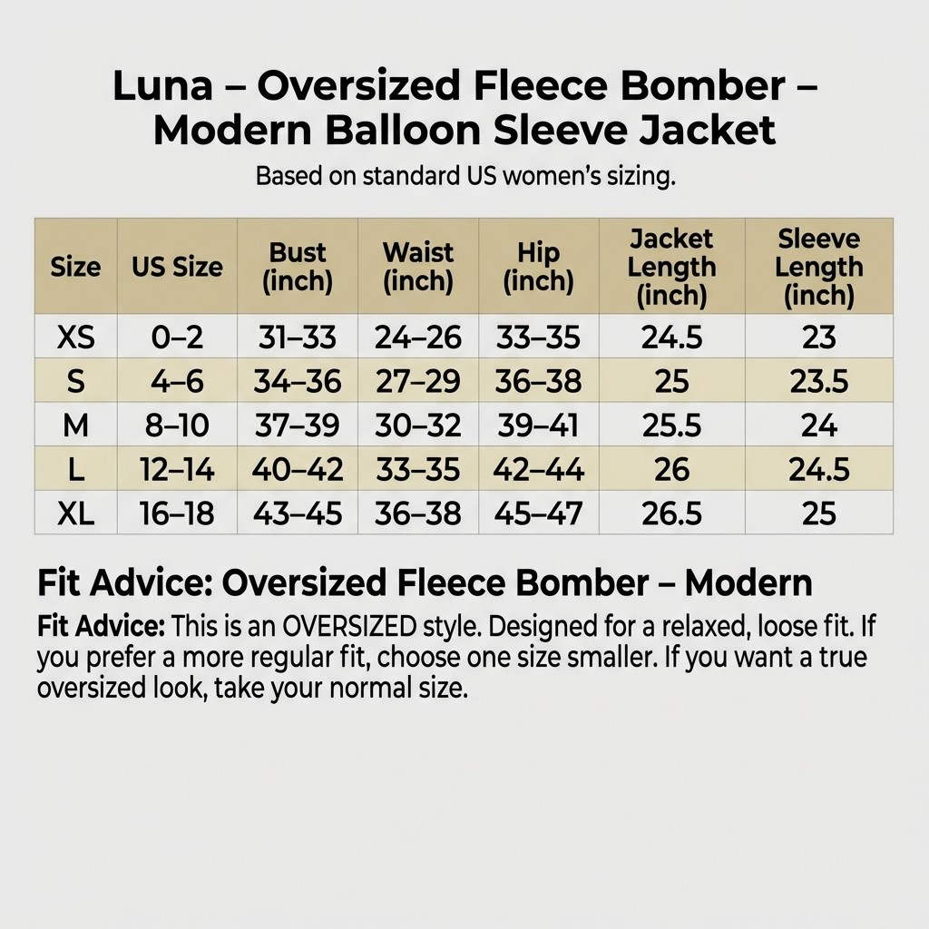 Men's Bomber Jacket | Oversized Fit & Balloon Sleeves