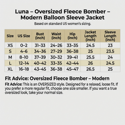 Men's Bomber Jacket | Oversized Fit & Balloon Sleeves