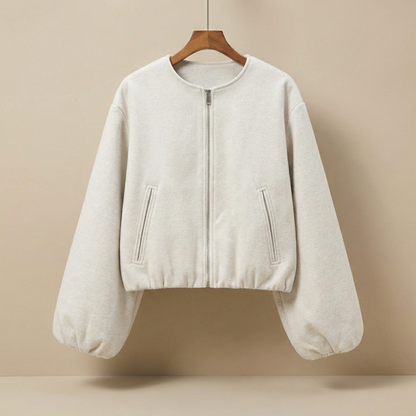 Men's Bomber Jacket | Oversized Fit & Balloon Sleeves
