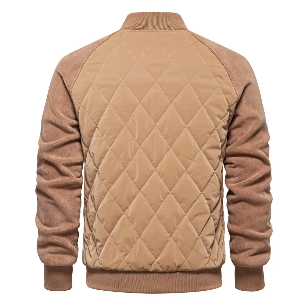 Men's Quilted Bomber Jacket | Padded & Warm 8