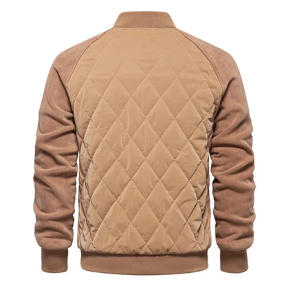 Men's Quilted Bomber Jacket | Padded & Warm 8