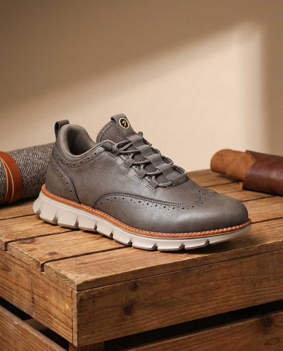 Men's Brogue Dress Shoes | Classic Style & All-Day Comfort