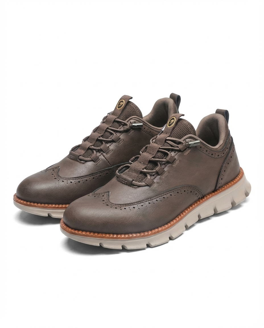 Men's Brogue Dress Shoes | Classic Style & All-Day Comfort