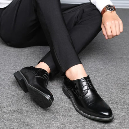 Men’s Brogue Oxford Dress Shoes for Formal Events