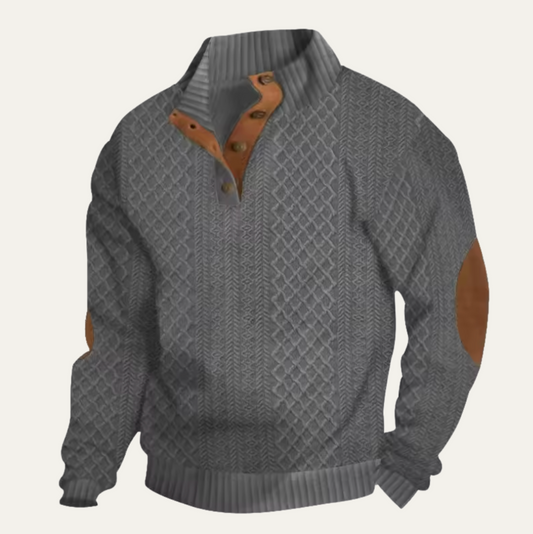 Men's Cable Knit Sweater | Warm & Comfortable