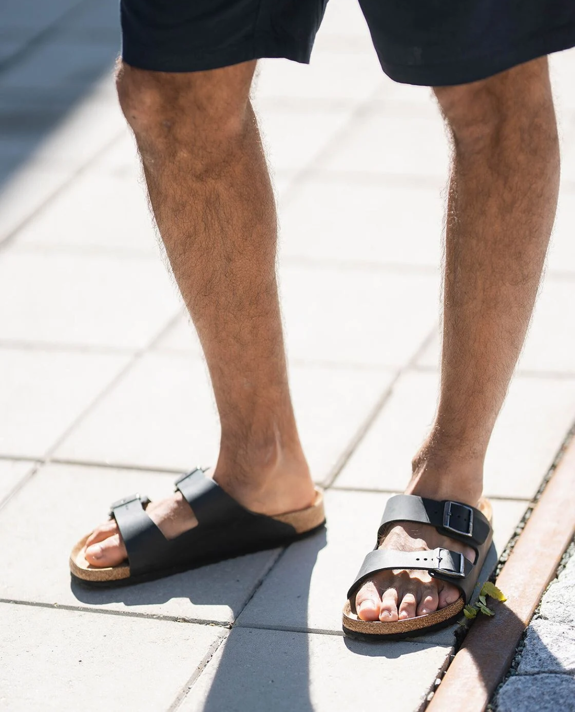 Men's Capri Sandals | Cork Footbed & Adjustable Strap Summer Comfort