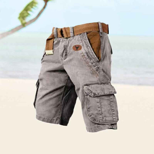 Men's Cargo Shorts | Multi-Pocket & Outdoor Summer Casual Style