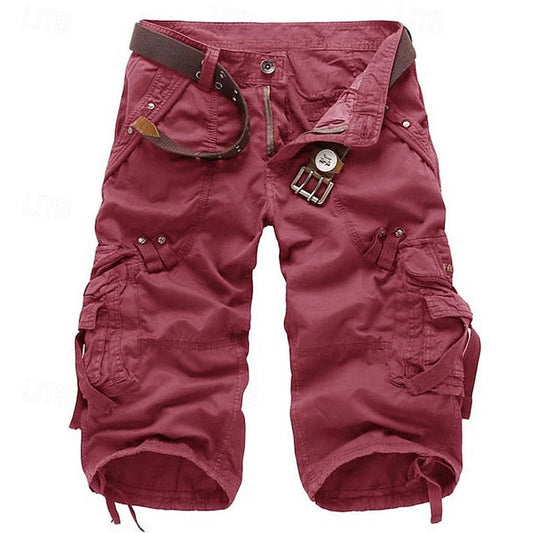 Men's Cargo Shorts | Multi-Pocket Relaxed Fit