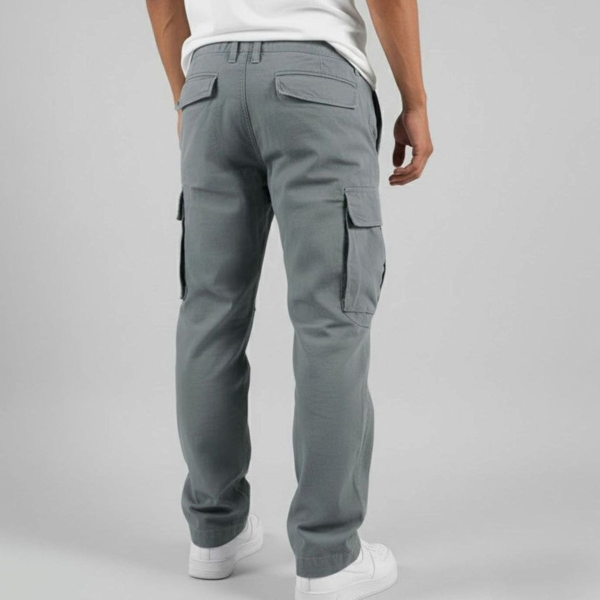 Men's Cargo Trousers | Multi-Pocket Streetwear Fit