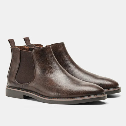 Men's Chelsea Ankle Boots - Stylish Suede Slip-Ons for Any Occasion
