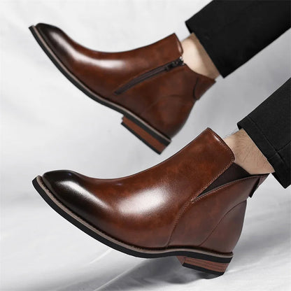 Men's Chelsea Boots | Pointed Toe & Slip-On