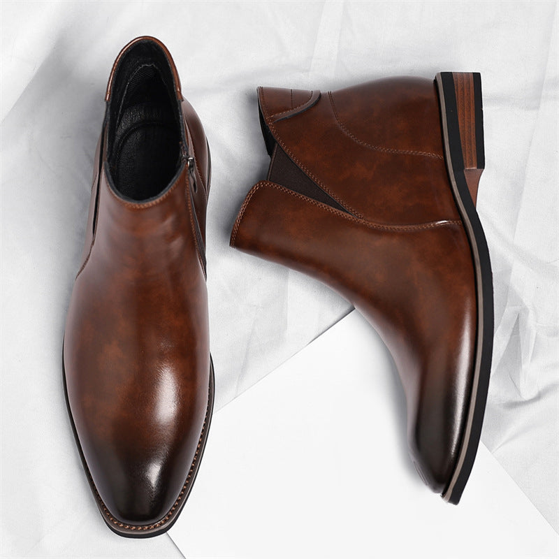 Men's Chelsea Boots | Pointed Toe & Slip-On