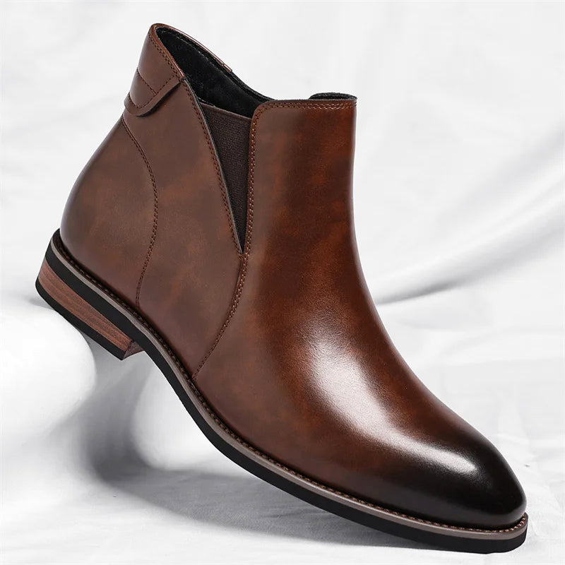 Men's Chelsea Boots | Pointed Toe & Slip-On