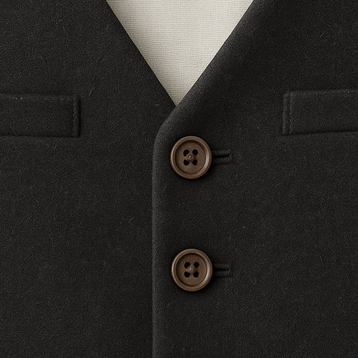 Men’s Classic Button-Up Waistcoat for Stylish Occasions