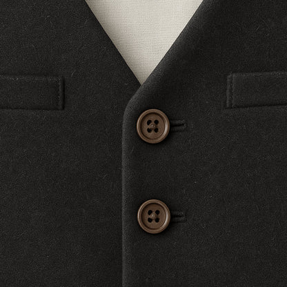 Men’s Classic Button-Up Waistcoat for Stylish Occasions