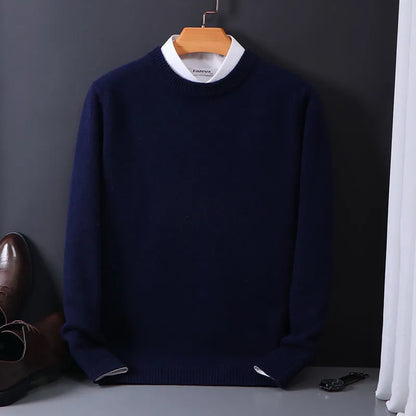 Men’s Classic Crew Neck Knit Sweater for Any Occasion