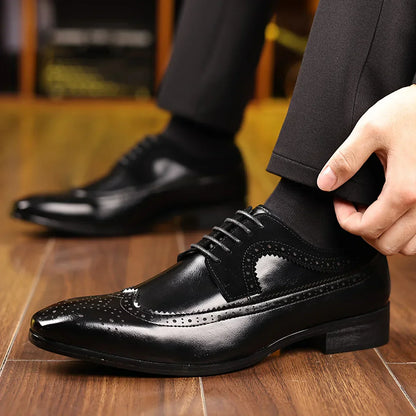 Men's Classic Dress Shoes – Stylish Formal Footwear for Any Occasion