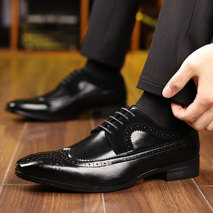 Men's Classic Dress Shoes – Stylish Formal Footwear for Any Occasion