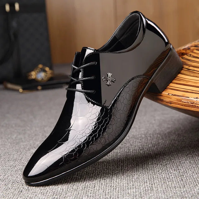 Men's Classic Oxford Shoes – Polished Style for Formal Events