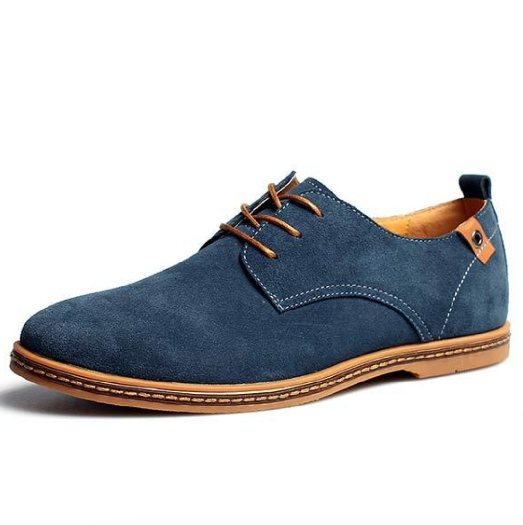 Men’s Classic Round-Toe Dress Shoes for Formal Events