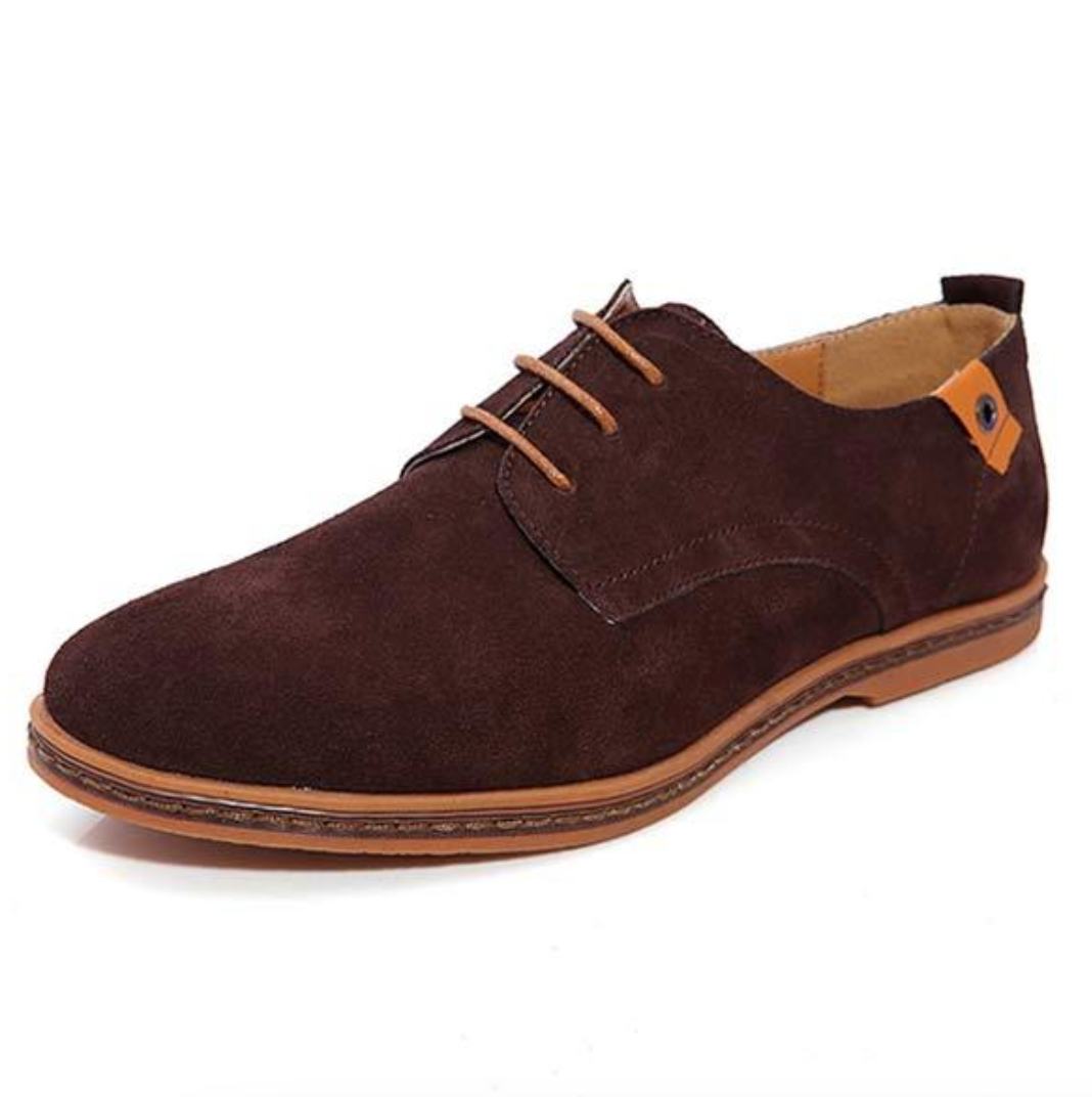 Men’s Classic Round-Toe Dress Shoes for Formal Events