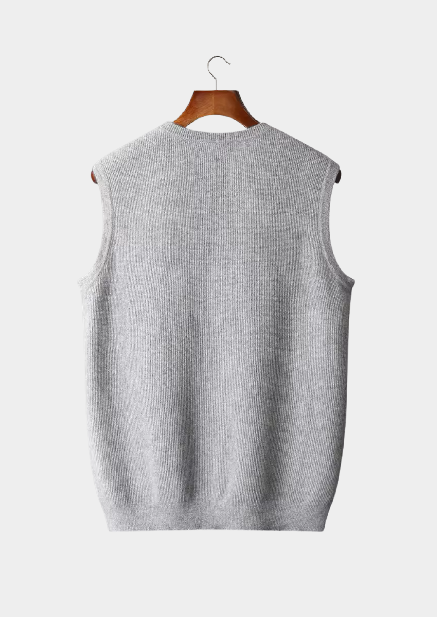 Men’s Crew Neck Vest - Sleek Sleeveless Style for Any Occasion
