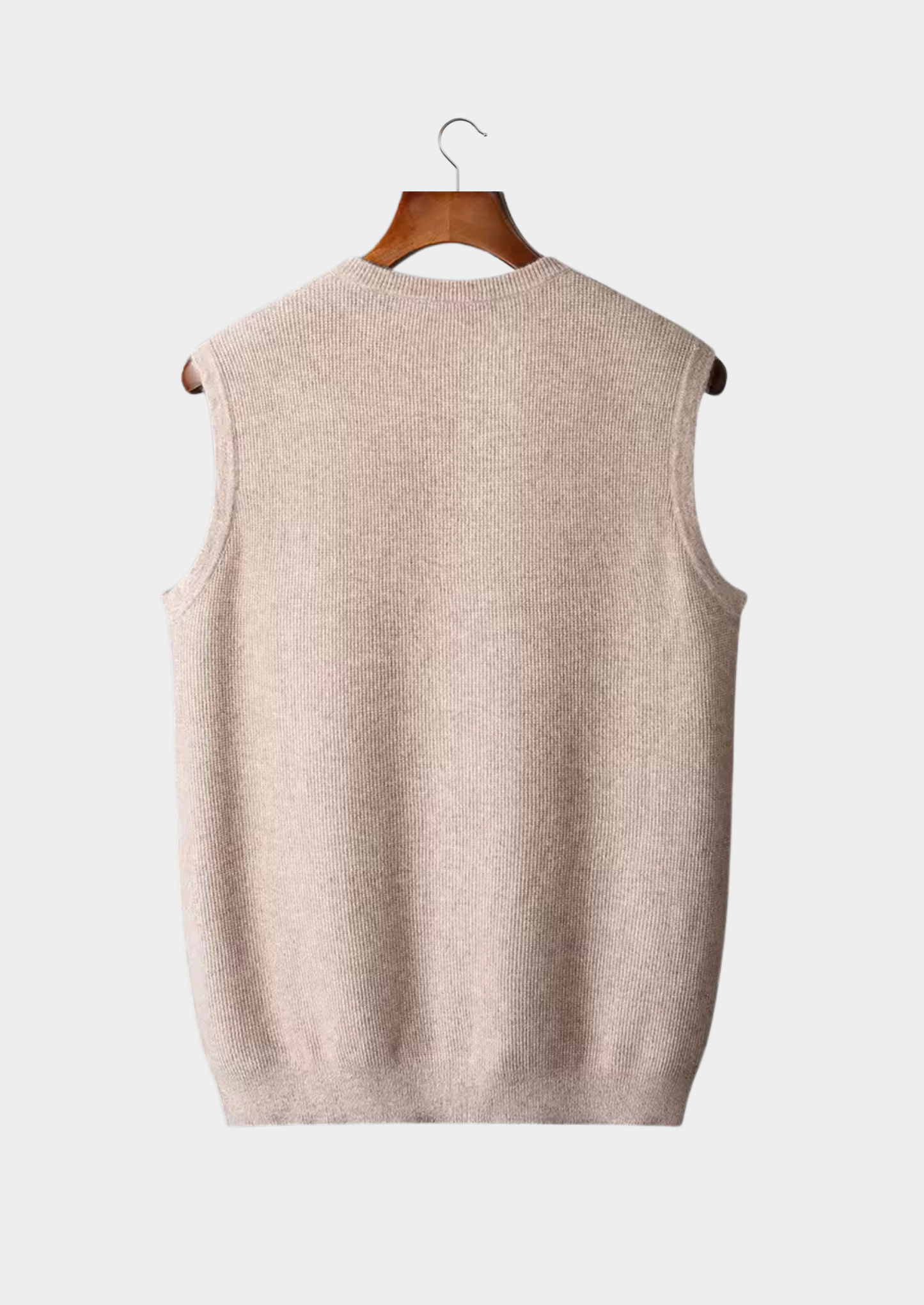 Men’s Crew Neck Vest - Sleek Sleeveless Style for Any Occasion