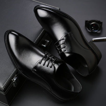 Men’s Derby Dress Shoes – Stylish Lace-Up for Office & Weddings