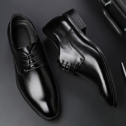 Men’s Derby Dress Shoes – Stylish Lace-Up for Office & Weddings