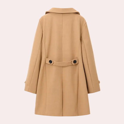 Men’s Double-Breasted Overcoat for Year-Round Wear