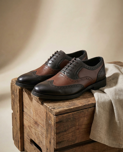 Men's Dress Shoes | Classic Brogue Design & All-Day Comfort