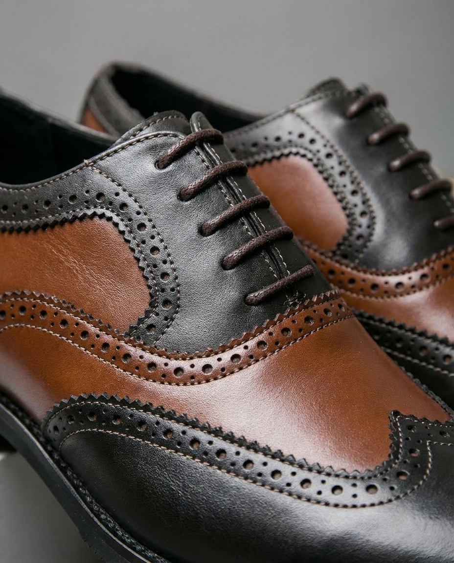 Men's Dress Shoes | Classic Brogue Design & All-Day Comfort