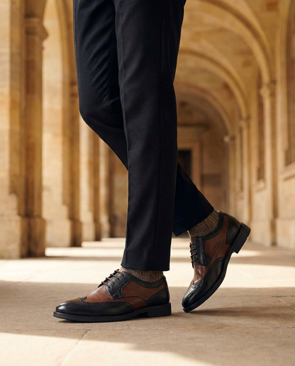 Men's Dress Shoes | Classic Brogue Design & All-Day Comfort