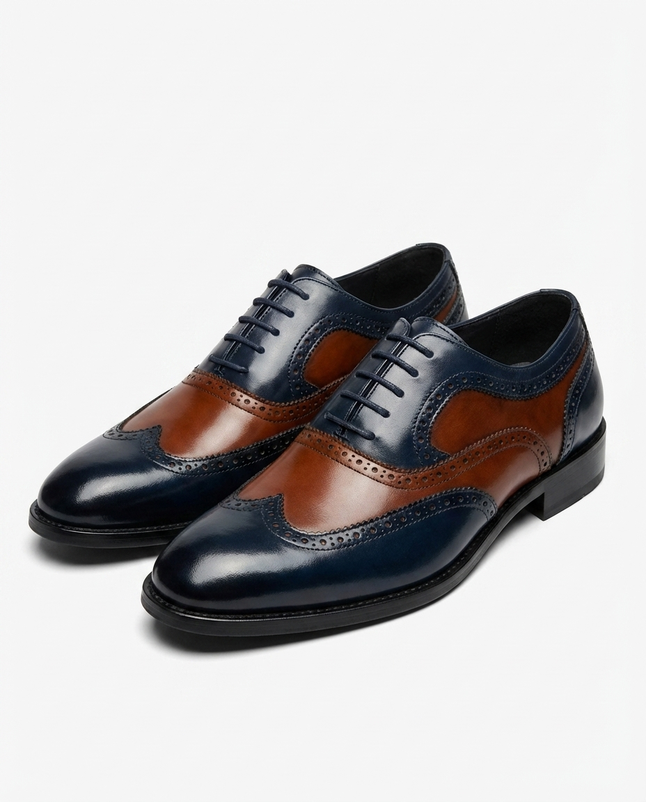 Men's Dress Shoes | Classic Brogue Design & All-Day Comfort