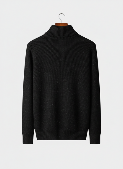 Men's Half Zip Cable Knit Sweater for Year-Round Style
