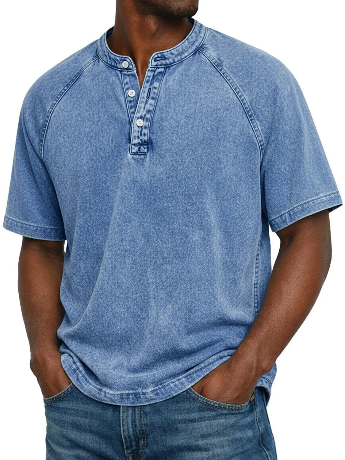 Men's Henley Shirt | Relaxed Everyday Fit